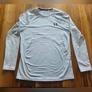 Under Armour Men's Long Sleeve Shirt in White